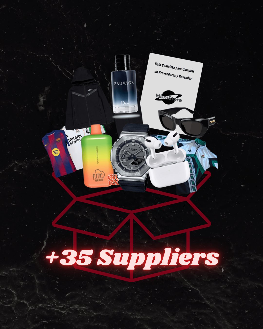 ALL SUPPLIERS PACK + GUIDE TO START RESELLING